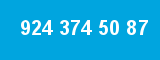 924 374 50 87 924 374 50 87